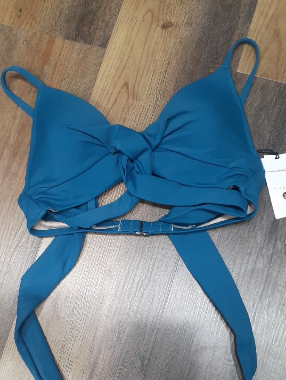 Shade & Shore Aquamarine Blue Underwire Bikini Top